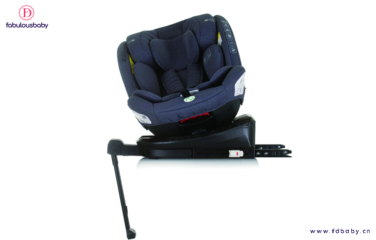 ECE R129, ISIZE, 360 spin/rotation, support leg, isofix connector